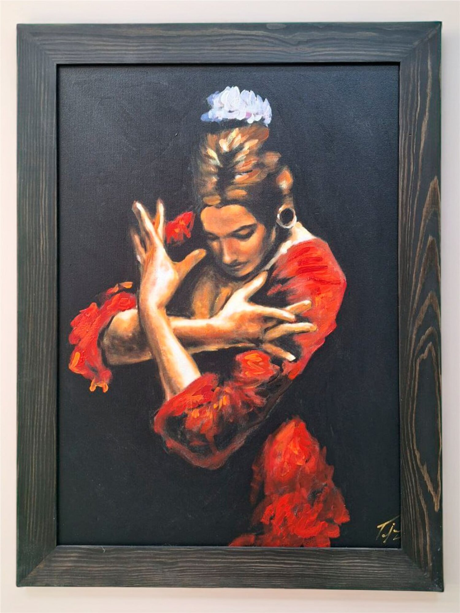 Exklusive Ölgemälde in zeitgemäßem Stil mit feinen präzisen Details Sofort