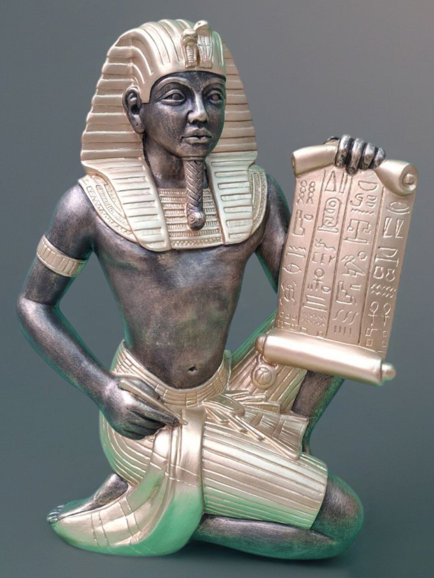 Ägyptische Figur Skulpturen Dekoration hieroglyphen Deko Sofort