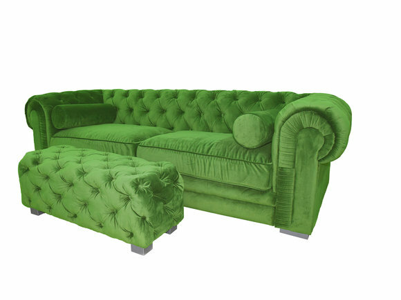 Chesterfield Sofa Polster Designer Couchen Sofas Garnitur Couch SLIII