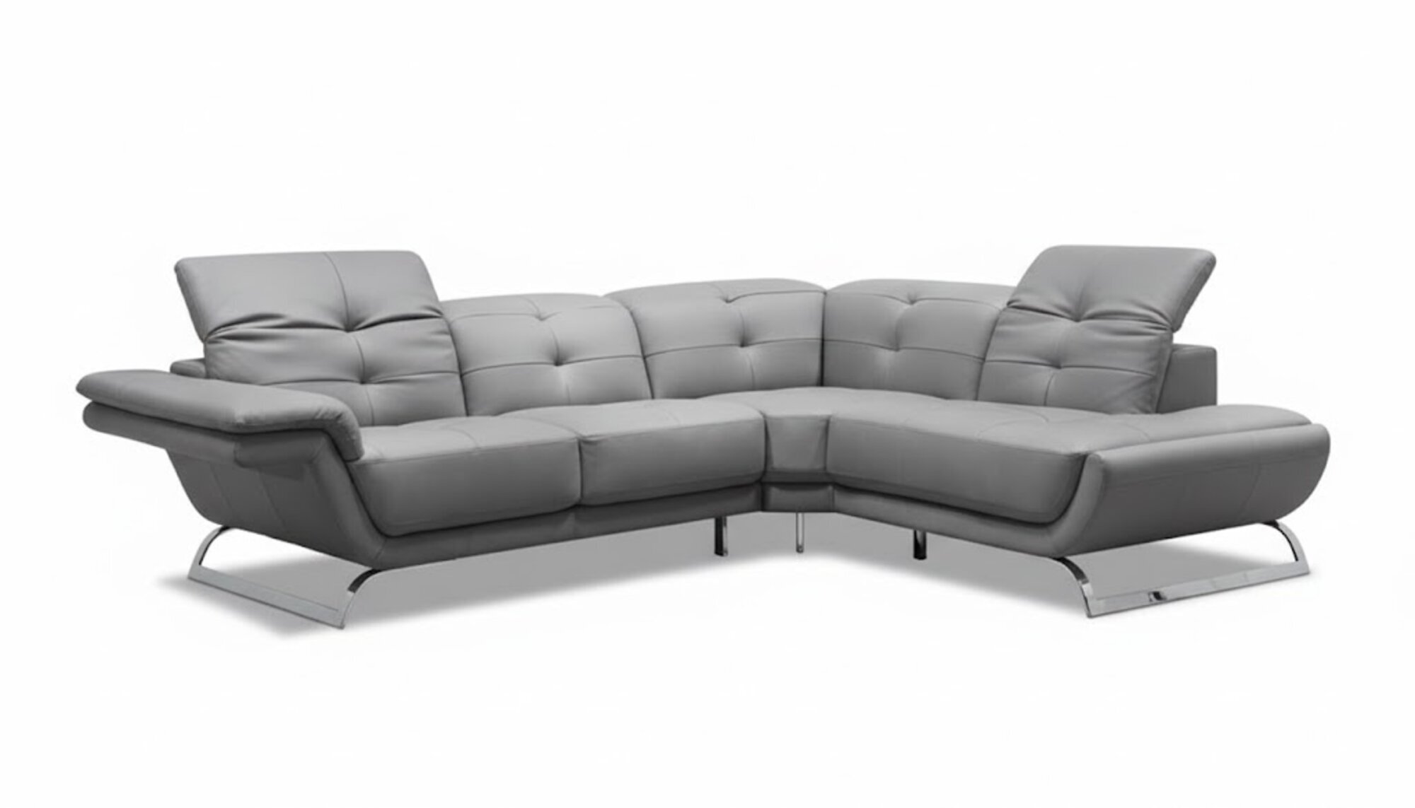 Multifunktion Couch Ecksofa Medien TV Sofa Couch Ledersofa Wohnlandschaft Sofort