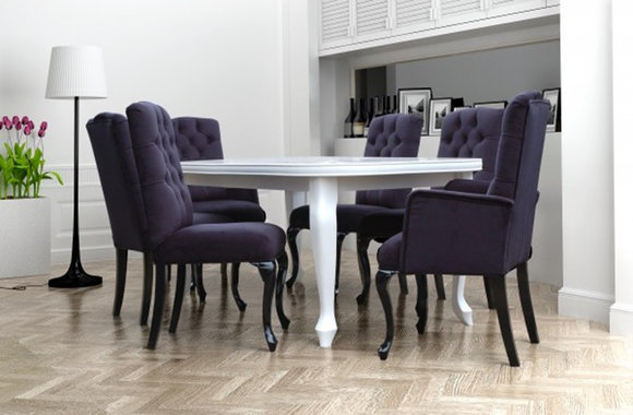 6x Chesterfield Stühle Stuhl Set Polster Garnitur Küchen Wohnzimmer Esszimmer !
