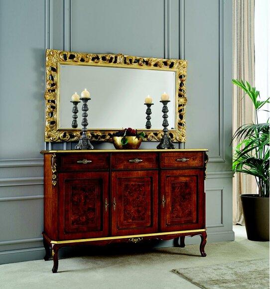 Schicke Italienische Möbel Stil Barock Kommode Schrank Schränke Designer Möbel Holz Neu