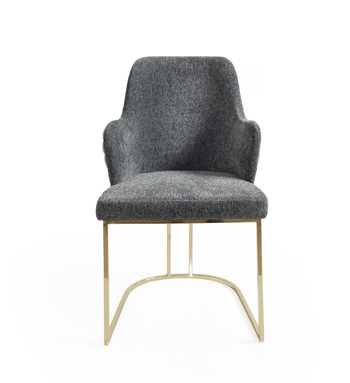 Armlehnstuhl Luxus Stuhl mit Armlehnen Designer Modern Einrichtung Neu