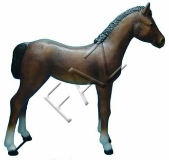Design Pferd Figur Garden Statue Skulptur Figuren Skulpturen Dekoration