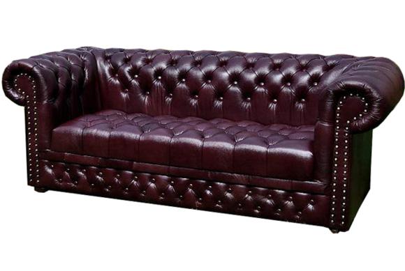 Chesterfield 3 Sitzer mit Bettfunktion Sofa Couch Polster Garnitur Couchen