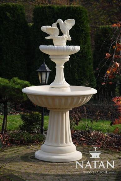 Zierbrunnen Springbrunnen Skulptur 171cm Brunnen Deko Garten Fontaine T