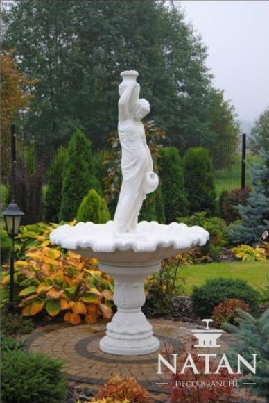 Zierbrunnen Springbrunnen Figur 239cm Brunnen Dekoration Garten Fontaine