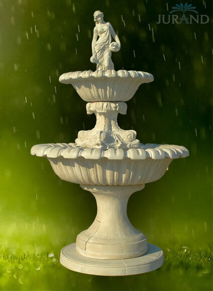 Springbrunnen Fontäne Zierbrunnen Garten Deko Brunnen Kefalonia