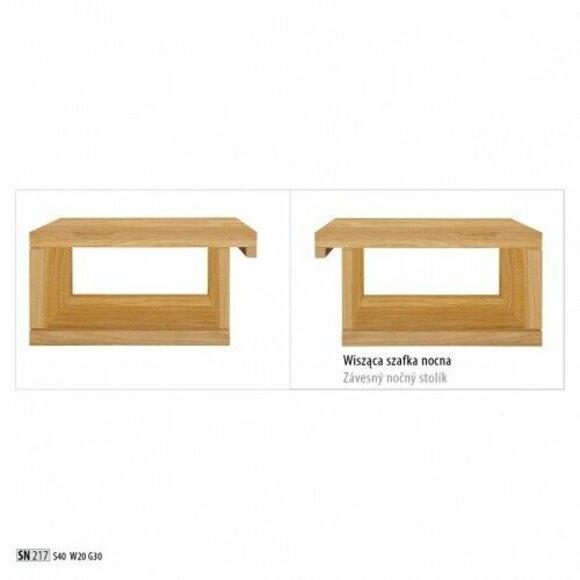 Nachttisch Massivholz Nachtschrank Nachtkommode Nachtkonsole Vollholz Möbel Holz