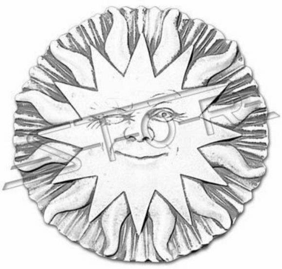 Wandrelief Steinplatte Bild Sonne Antik Stil Relief Steinguss Wand Bilder 1000