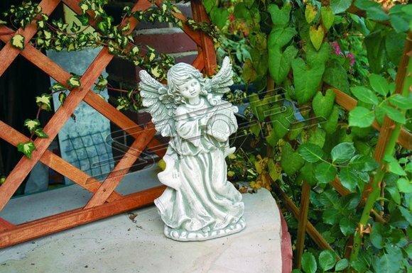 Engel 38cm Skulptur Design Figur Statue Garten Figuren Statuen Skulpturen