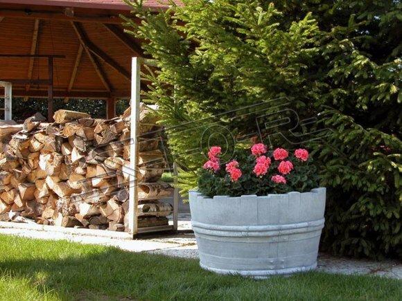 Blumentöpfe Kasten Topf Blumen Töpfe XXL Beton Garten Terrasse Skulptur