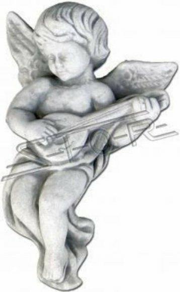 Grabschmuck Grab Stein Dekoration Engel Figur Skulptur Gott Heilig 22cm