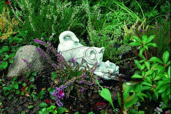 Garten Dekoration Katze Statue Skulptur Figuren Skulpturen Design Figur
