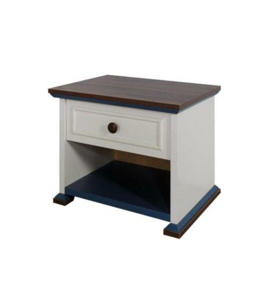 Design Modern Möbel Nachttisch Kinder Beistell Jugendzimmer Weiß Holz