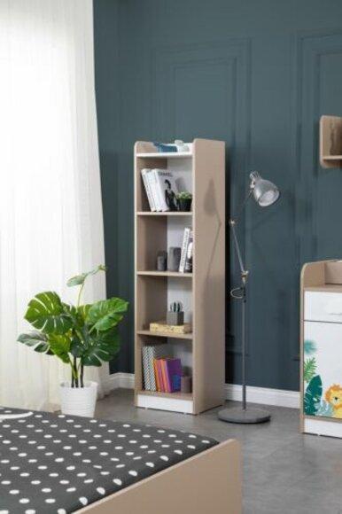 Bücherregal Kinderzimmer Braun Schrank Möbel Modern Holz Design Neu