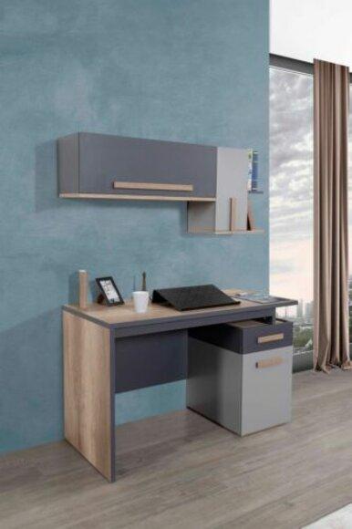 Schreibtisch Modern Tisch Wandregal Holz Jugend Kinderzimmer Möbel Design
