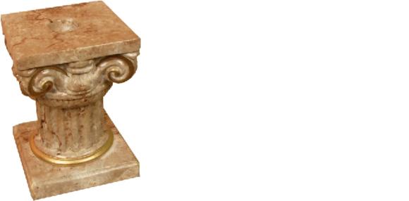 Design Säule Kerzen Ständer Leuchten Leuchte Lampe Decolampe Beleuchtung 6331