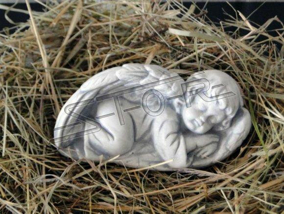 Grabengel Kreuz Grab Deko Grabschmuck Stein Dekoration Statue Skulpturen
