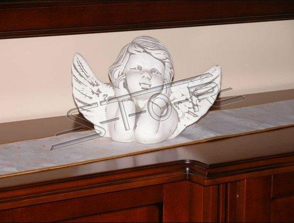 Grabschmuck Grab Stein Dekoration Engel Figur Skulptur Gott Heilig 18cm