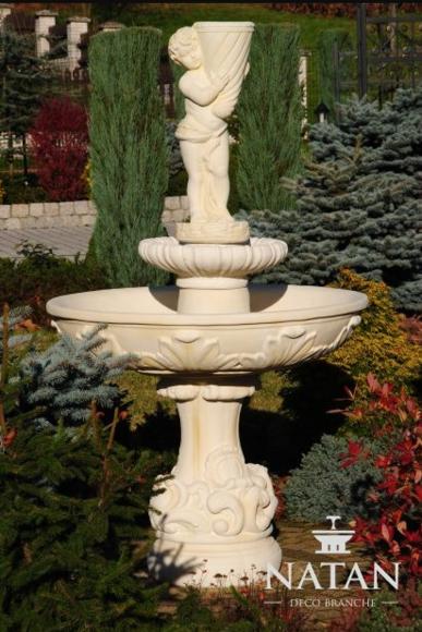 Springbrunnen Froschbrunnen Brunnen Steinbrunnen Gartenbrunnen Fontaine