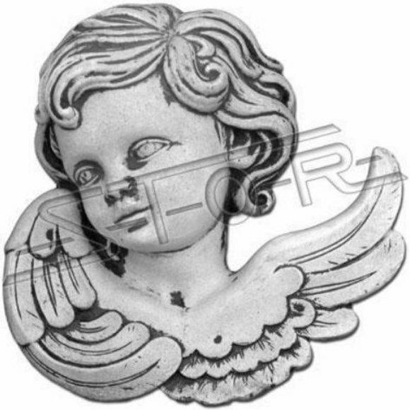 Grabschmuck Grab Stein Dekoration Engel Figur Skulptur Gott Heilig 22cm
