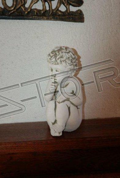 Grabschmuck Grab Stein Dekoration Engel Figur Skulptur Gott Heilig 21cm