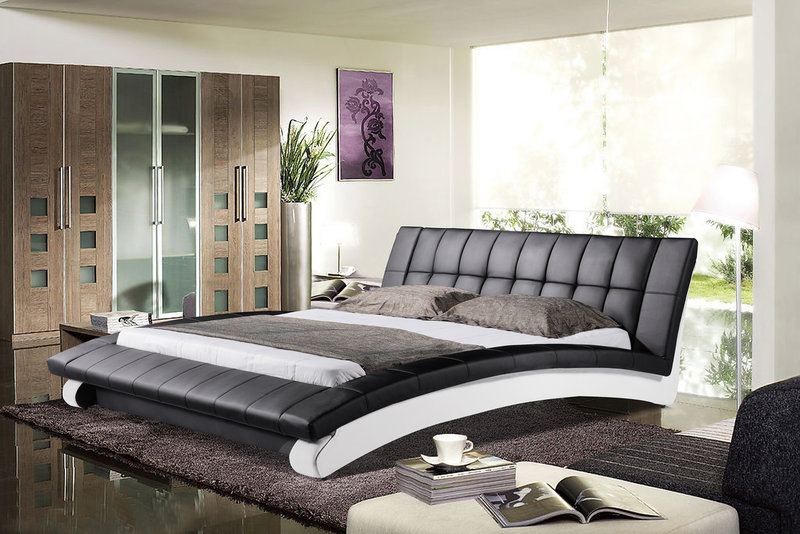 Wasserbett inkl. Wasserbettheizung, BETT DESIGNER POLSTERBETT EHEBETT DOPPELTBETT
