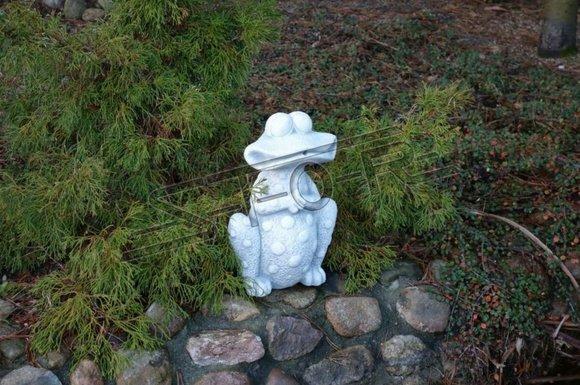 Garten Dekoration Frosch Terrasse Stein Figuren Figur Deko Statue Skulptur