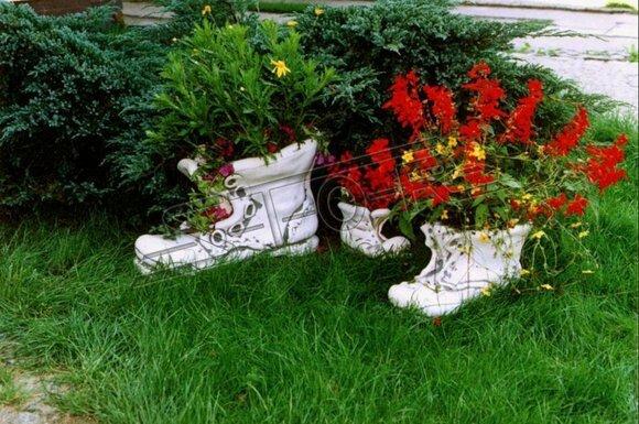 Blumenkübel Pflanz Kübel Dekoration Figur Blumentöpfe Garten Vasen 153