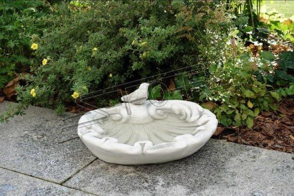Vogel Tränke Skulptur Design Figur Statue Garten Figuren Statuen Skulpturen