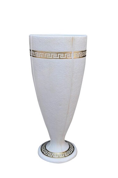 XXL Big Vase Design Medusa Antik Stil Blumen Vasen Raum Deko Dekoration
