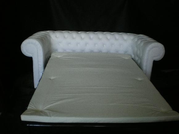Chesterfield Couch Sofa Garnitur 3 Sitzer Polster Leder Sofas Neu ARRAU