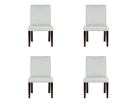 4x Stühle Stuhl Polster Design Lounge Club Sitz Lehn Garnitur Sessel Neu
