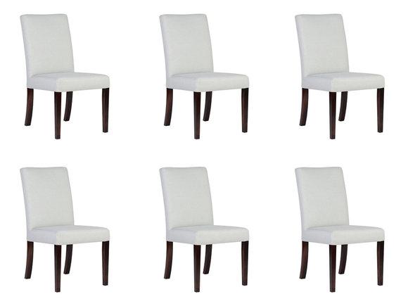 6x Stühle Stuhl Polster Design Lounge Club 6 x Sitz Lehn Garnitur Sessel Neu