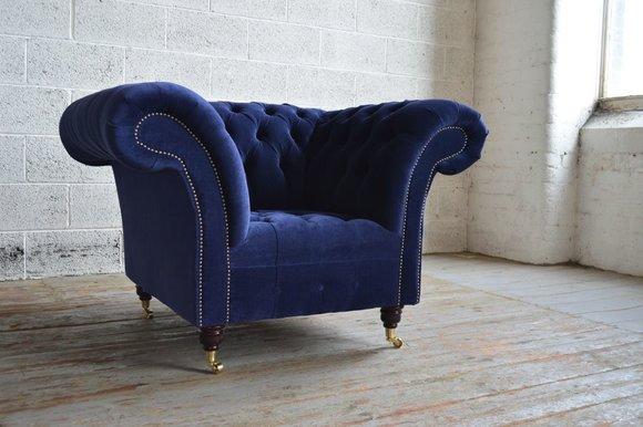 Chesterfield Design Polster Fernseh Sessel Couch Sitz Lehn Sofas Design