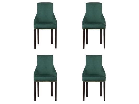 4x Design Polster Sitz Stühle Stuhl Seht Garnitur Sessel Lounge Club Set