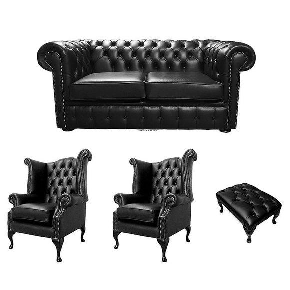 Klassiche Sofa Set Garnitur Couch Ohrensessel Sofas Polster Sitz Garnituren Neu