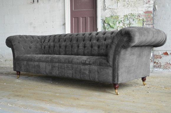 Chesterfield XXL Big Sofa Couch 4 Sitzer Polster Sofas Couchen Garnitur