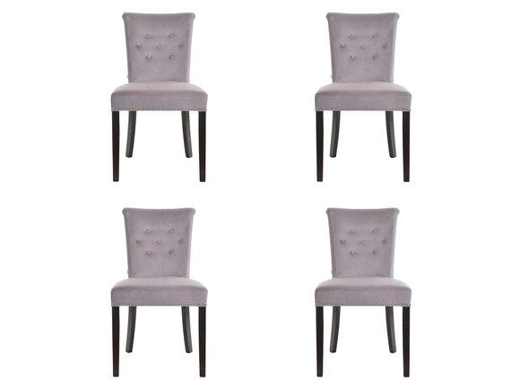 4x Design Polster Stühle Stuhl Seht Garnitur Sessel Lounge Club Set Modern