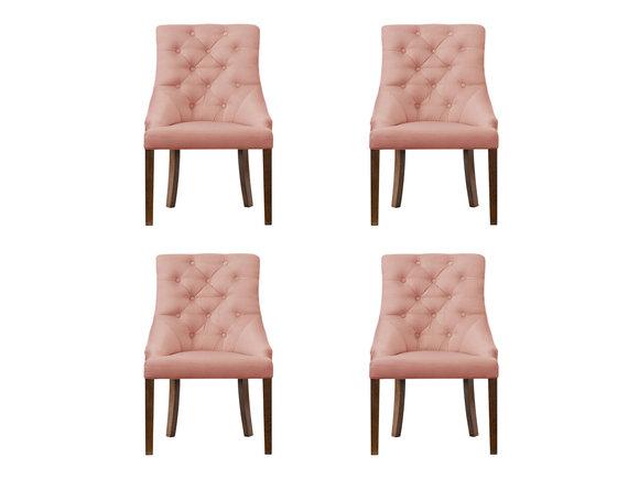 4x Chesterfield Sessel Lounge Club Polster Stuhl Stühle Sitz Garnitur Lehn Neu