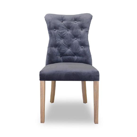 Designer Stuhl Chesterfield Lehnstuhl Polster Stühle Gastro Esszimmer Neu