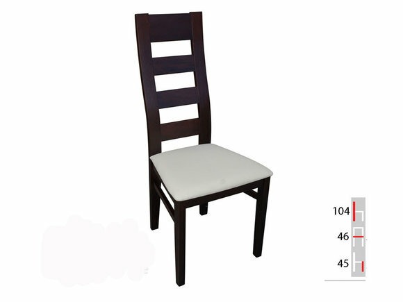 MASSIVHOLZ STUHL ESSZIMMERSTUHL DESIGNER LEDER STUHL STÜHLE