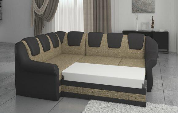 Ecksofa Schlafsofa Couch Sofa Wohnlandschaft Sofas Couchen Polster