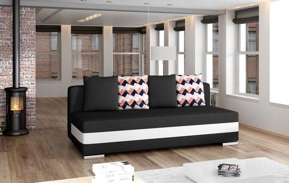 Multifunktion Couch Schlafsofa Büro XXL Textil Big Sofa Couchen 3Sitzer
