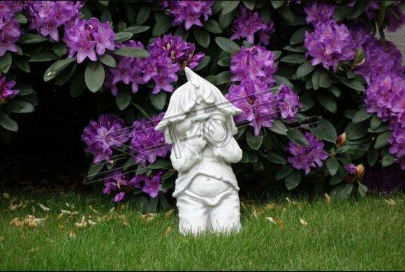 Junge Sitzende Figur Statue Figuren Skulptur Statuen Garten Dekoration