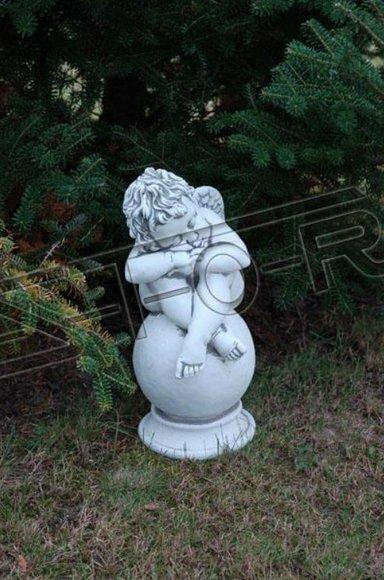 Grabschmuck Grab Stein Dekoration Engel Figur Skulptur Gott Heilig 42cm
