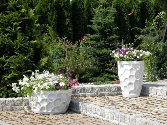 Blumenkübel Pflanz Kübel Dekoration Figur Blumentöpfe Garten Vasen