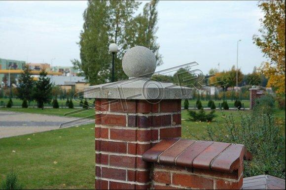 Garten Mauer Zaun Säulen Krone Dekoration Mauerwerk Kronen Dekorationen