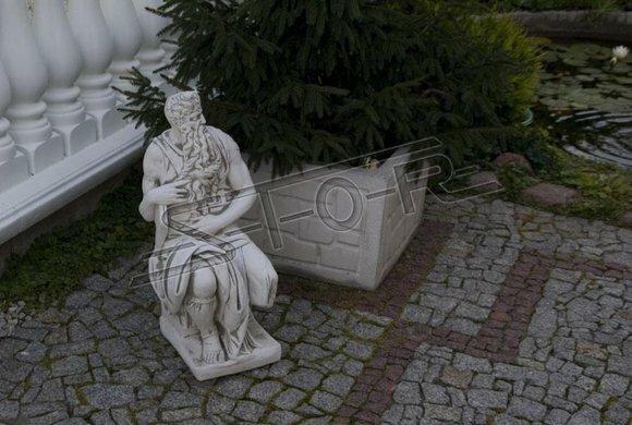 Wassermann Figur Statue Garten Dekoration Poseidon Gott Figuren Statuen